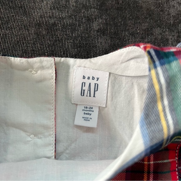 Baby Gap Denver Plaid Dress Size 18-24 Months - Picture 2 of 5